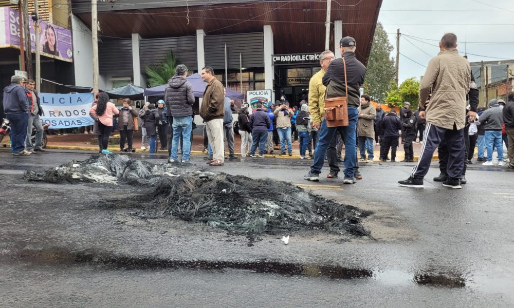 protesta policial