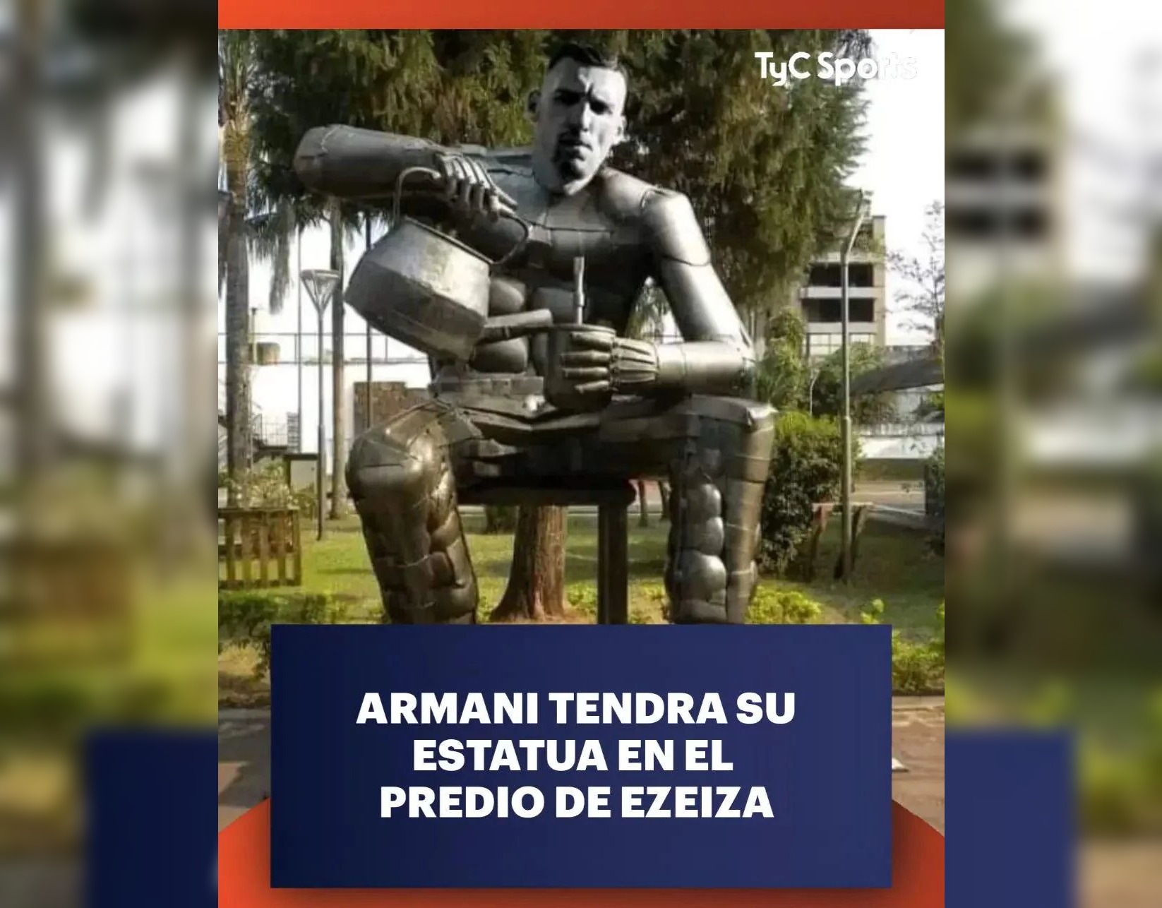 monumento al matero armani