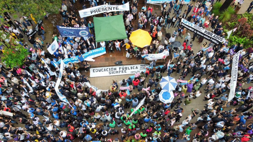 marcha universitaria