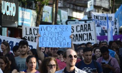 Tras la marcha federal, Milei vetó la ley de Financiamiento Universitario