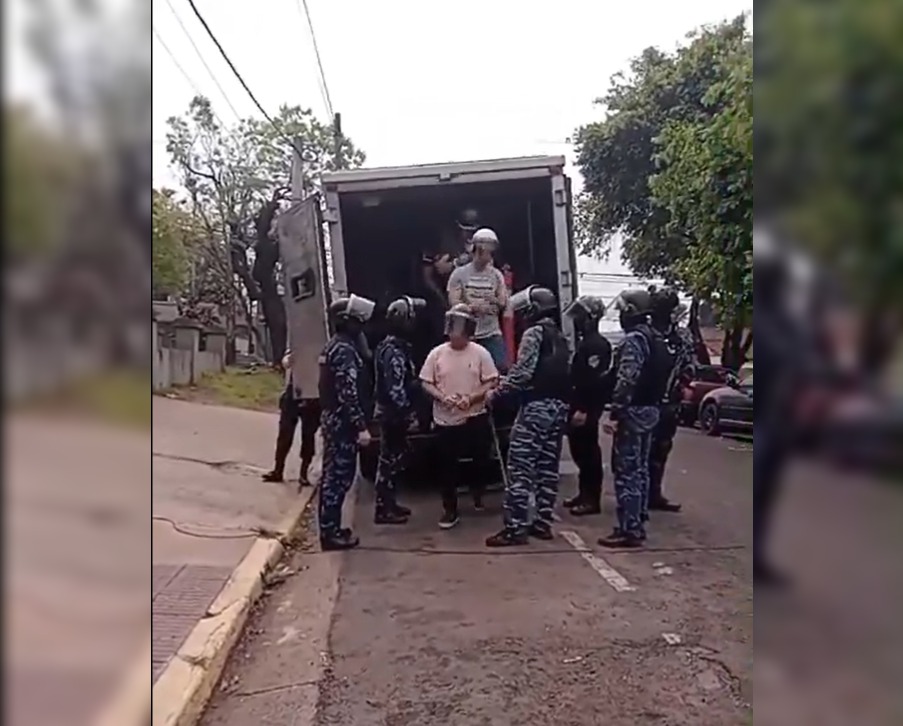 policías sedición