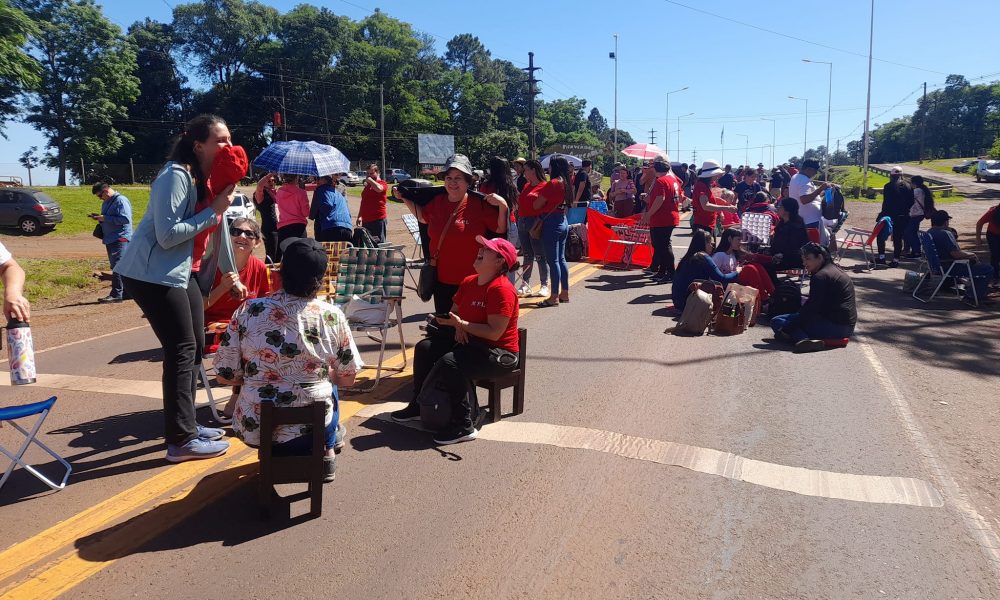 tránsito docentes ruta 12 montecarlo