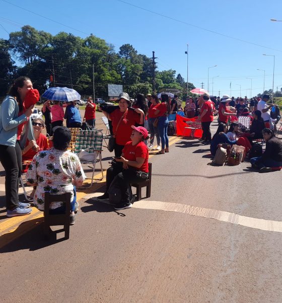 tránsito docentes ruta 12 montecarlo