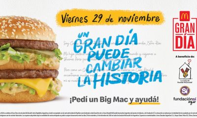 McDonald’s impulsa un nuevo “Gran día” para ayudar a dos fundaciones