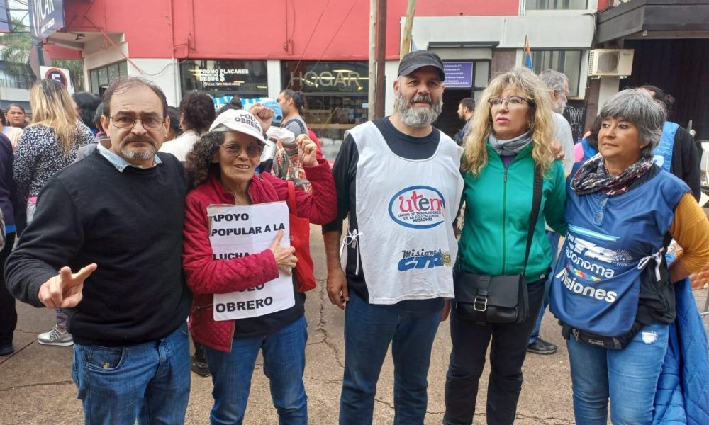 El FTEL vuelve al paro tras envío a juicio de docentes por el acampe de mayo imagen-5