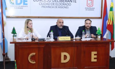 Leonardo Frey es el nuevo presidente del Concejo Deliberante de Eldorado